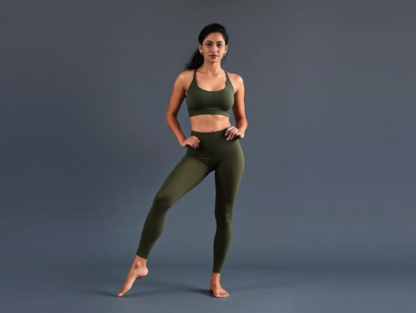 AANVI Premium Women Modern, solid Running and Exercise GYM & Yoga Set - Image 2